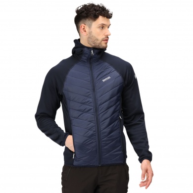 Regatta Hybrid Jacket Andreson VI Hybrid (insulating, water-repellent, quilted) navy blue Men